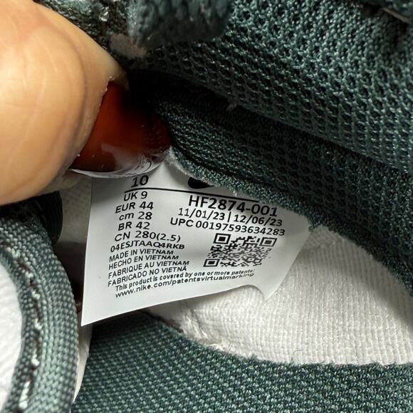 Nike Dunk Low SE 'Photon Dust Vintage Green' HF2874-001 Men's size 10 Streetwear - Picture 6 of 15